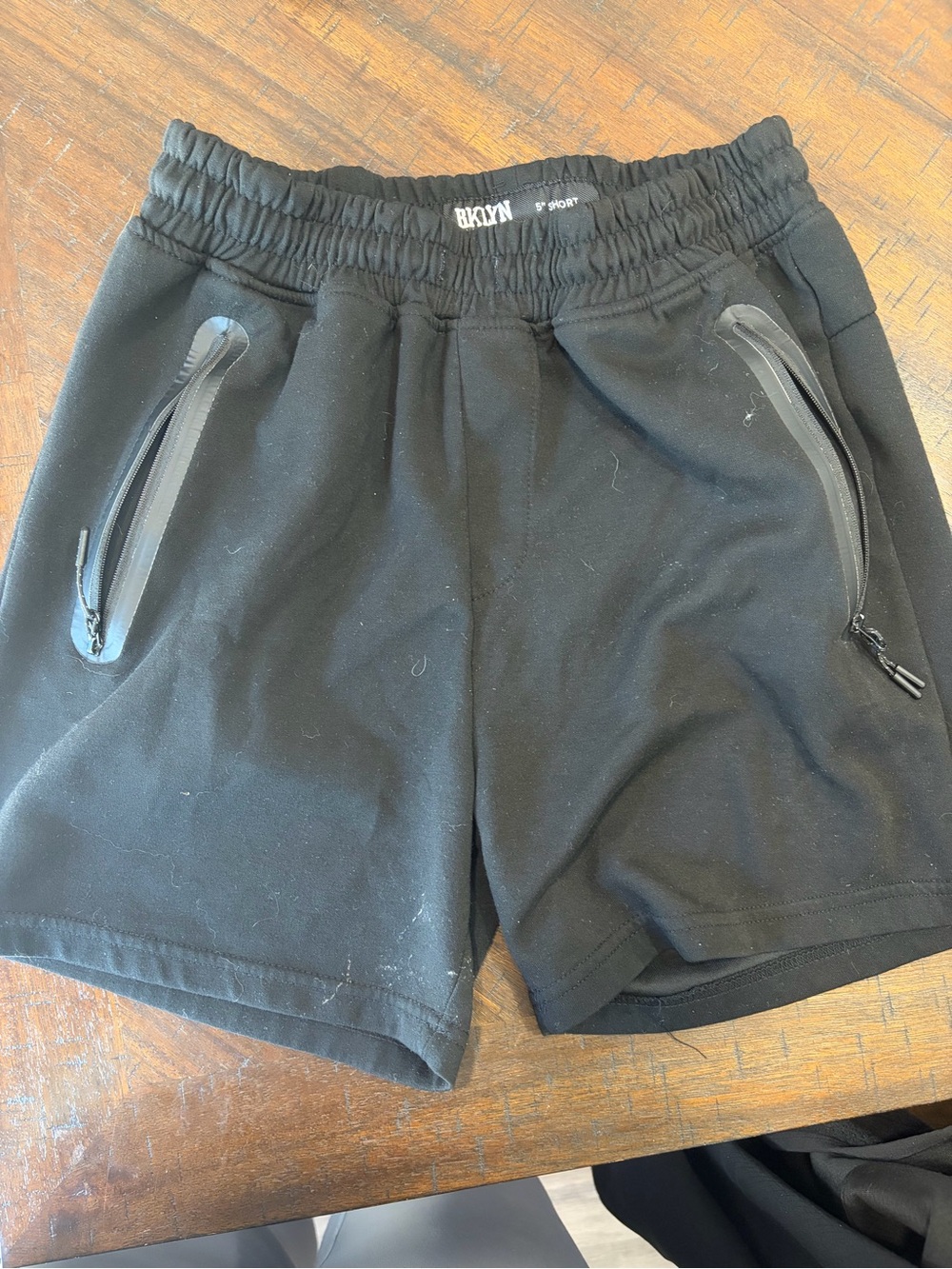 Men’s Black Athletic Performance Shorts